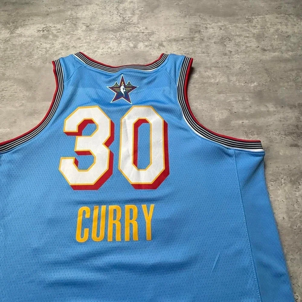 Jordan Swingman Jersey Mens 44 Blue 2025 NBA All Star Game Stephen Curry